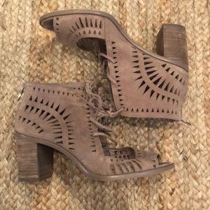 Vince Camuto Tarita Laser-Cut Bootie
